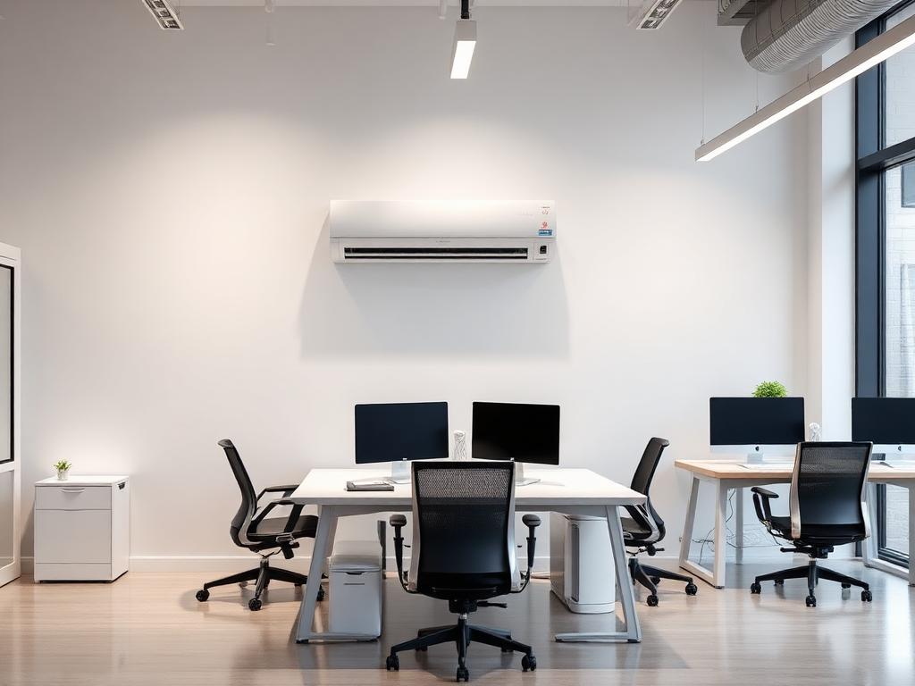Airco in kantoorruimte